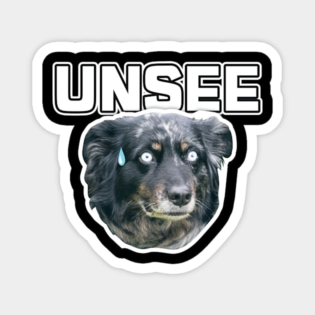 UNSEE FUNNY Magnet by DesignwithYunuk