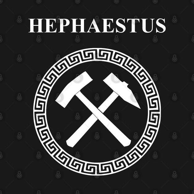 Hephaestus Greek God of Fire Smithing and Crafting by AgemaApparel