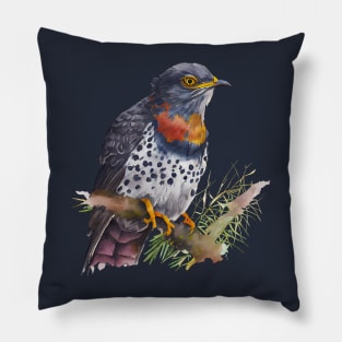 Cuckoo Bird On A Tree 5.0 Pillow