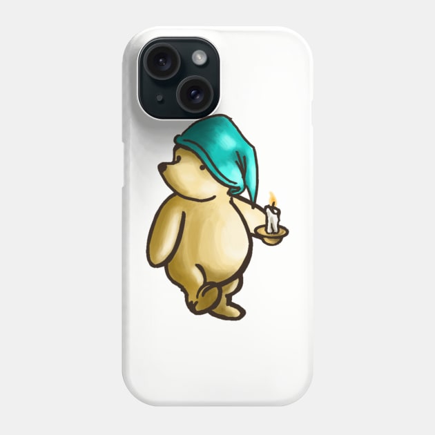 Sleepy Pooh Phone Case by Imagine8 Design