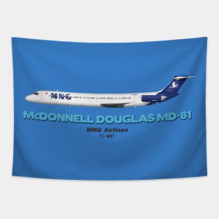 McDonnell Douglas MD-81 - MNG Airlines Tapestry