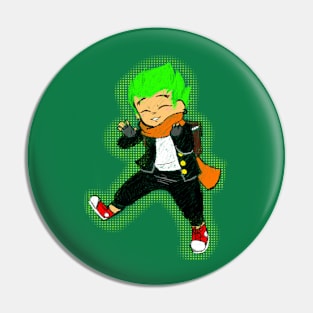 Young School boy Genji Pin