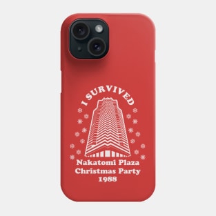 I Survived the Nakatomi Plaza Christmas Party 1988 Phone Case