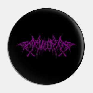 MILORG Classic Black Metal Purple Pin