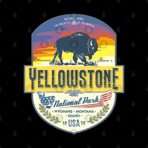 Yellowstone National Park NEW Yellowstone Bison by Matthew Ronald Lajoie