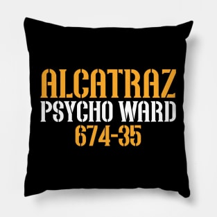 Alcatraz Psycho Ward Design Pillow