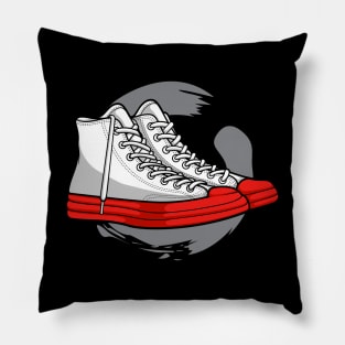 Egret Red Midsole Sneaker Pillow