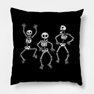 Dancing Skeletons Pillow