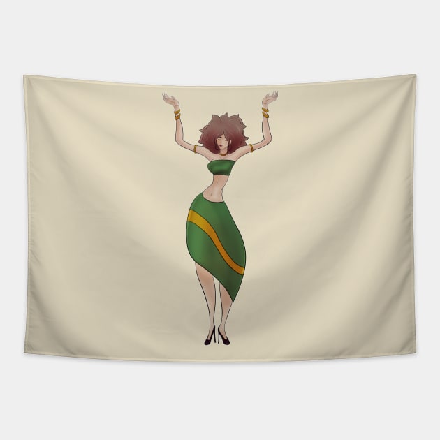 Proud to be a woman (Kawaii) Tapestry by KyasSan