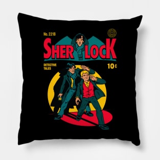 Sherlock Comic Pillow