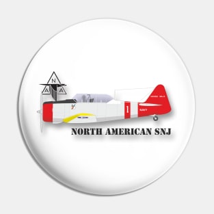 North American SNJ Texan Pin