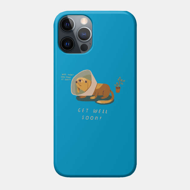 get well soon - Dogs - Phone Case