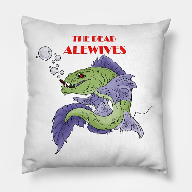 The Dead Alewives Pillow by Wyyrmwood