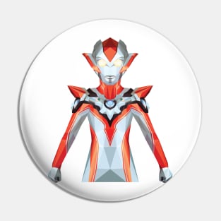 Ultrawoman Grigio (Low Poly Style) Pin