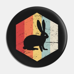 Retro 70s Rabbit Pin