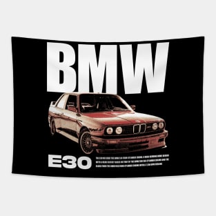 bmw e30 m3 Tapestry