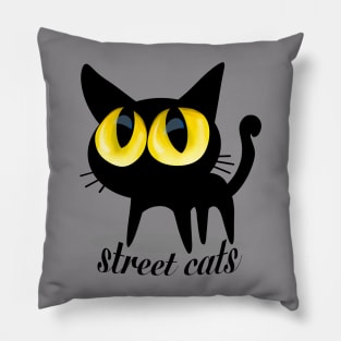 street cats Pillow