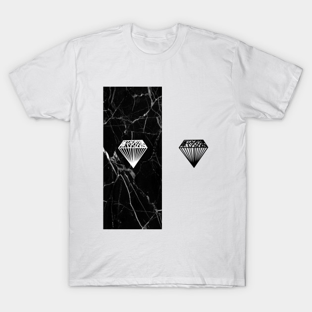 black and white diamond shirt