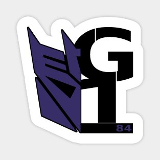 Transformers G1 Decepticons 84 Magnet