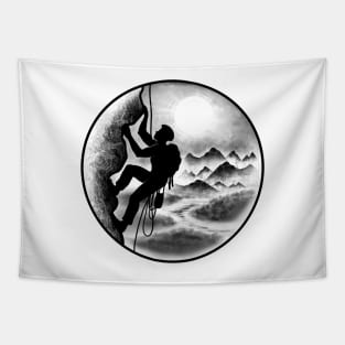 Mountain Climbing Tapestry