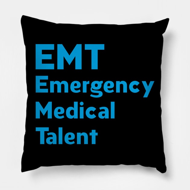 EMT funny Pillow by mag-graphic