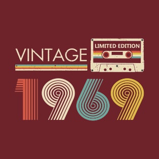 Vintage 1969 Limited Edition Cassette T-Shirt