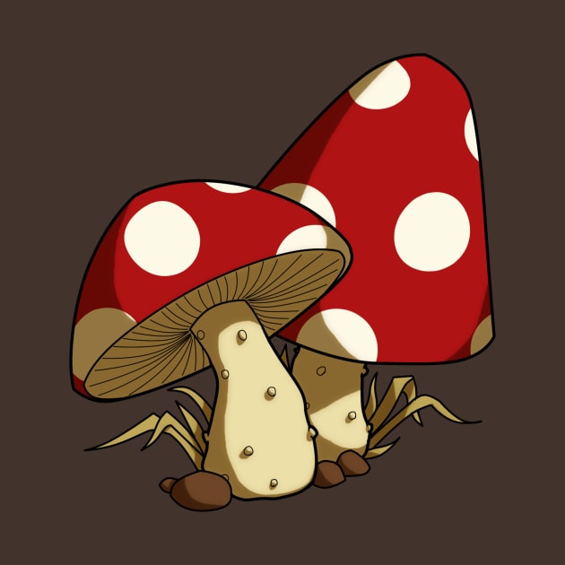 Toadstools by Oreramar