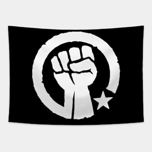 Raised Revolution Fist Tapestry