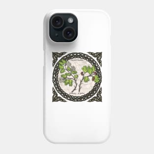 Celtic Tree Calendar - Hawthorn Phone Case