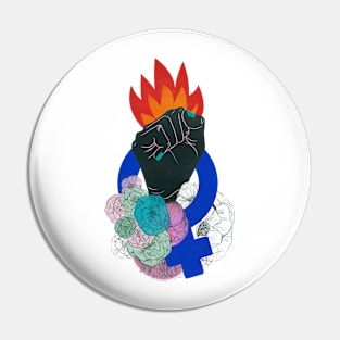 The Feminist Struggle 2 Pin