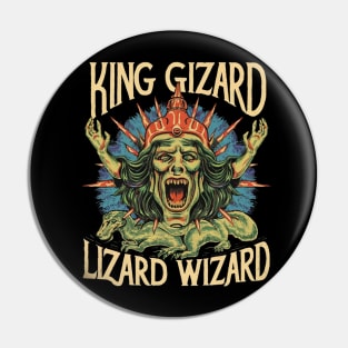 King Gizzard And The Lizard Wizard Pin