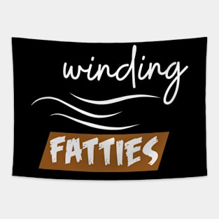 winding Fatties Tapestry