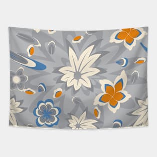 Floral pattern with flowers and leaves Tapestry