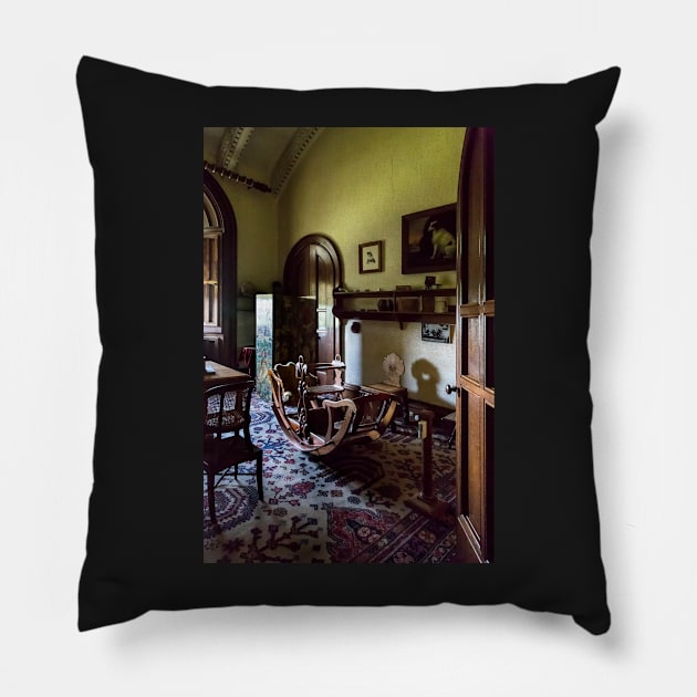 Penrhyn castle -Room15 Pillow by jasminewang