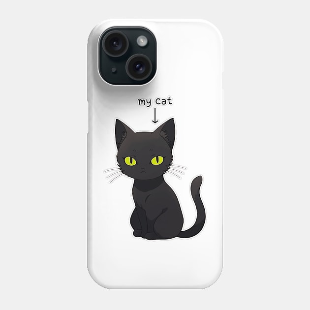 My Cat Russian Blue Phone Case by Underground Cargo