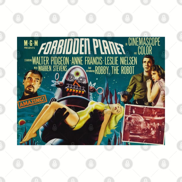 Forbidden Planet Poster #2 by MovieFunTime