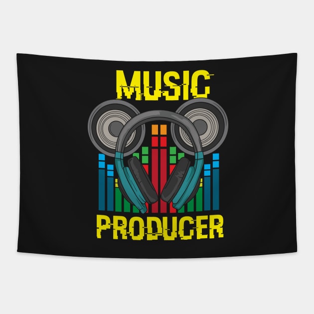 MUSIC PRODUCER: Music Producer Tapestry by woormle