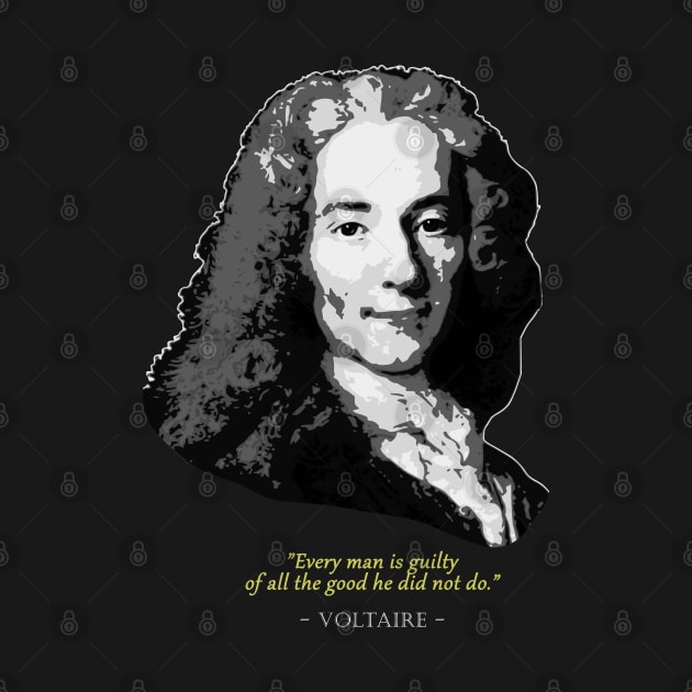 Voltaire Quote by Nerd_art