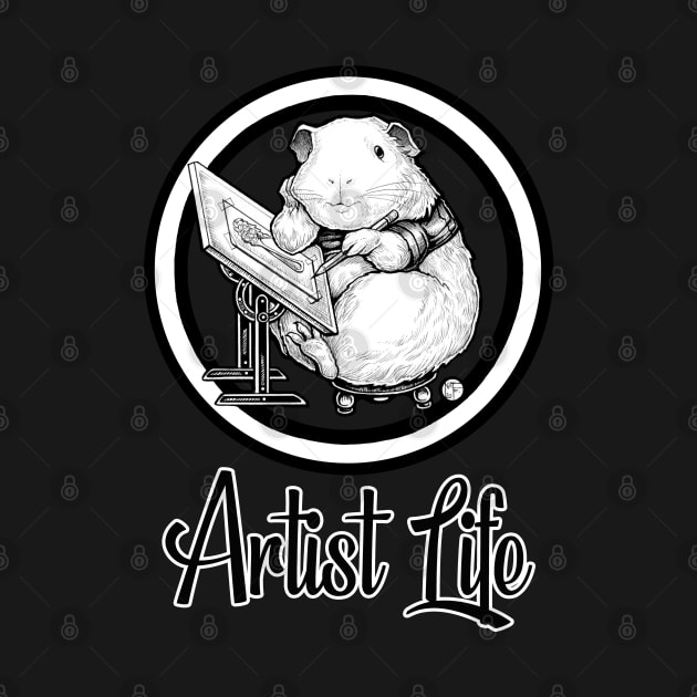 Guinea Pig - Artist Life by Nat Ewert Art