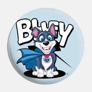 bluey funny Pin