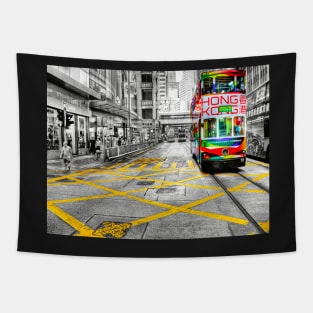 Hong Kong Tram Tapestry