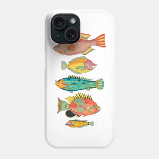 Surreal Silly Fish Friends Phone Case