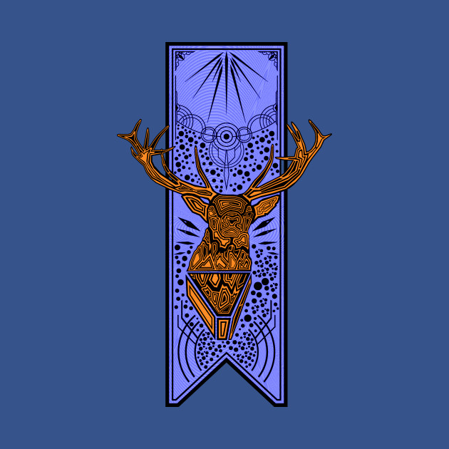 Discover deer color - Deer Illustration - T-Shirt