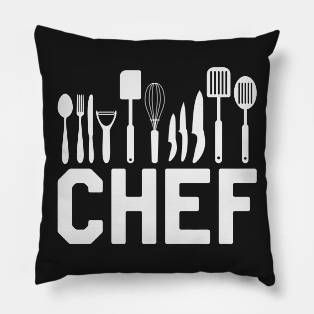 Chef Pillow by kdpdesigns