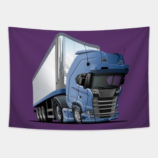 Cartoon truck Tapestry