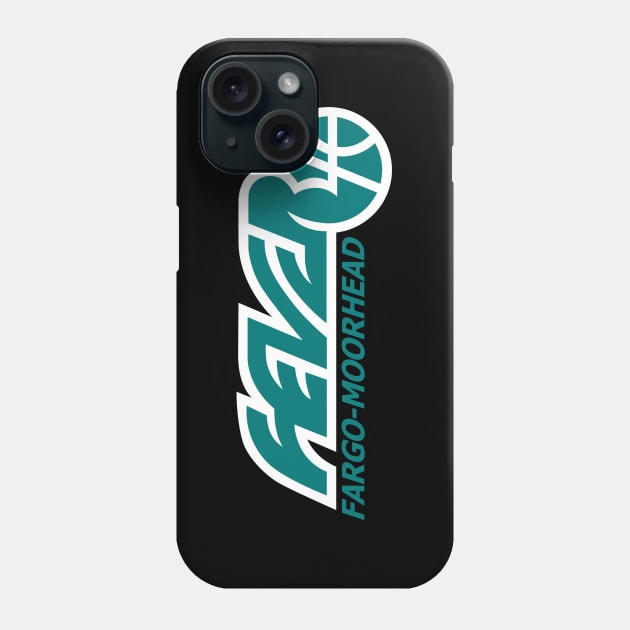 Defunct Fargo-Moorhead Fever CBA Basketball Phone Case by LocalZonly