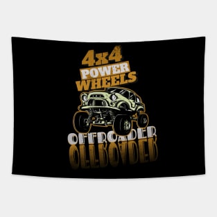 4x4 Power Wheels Offroader Tapestry