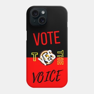 Vote Yes To The Voice Indigenous Voice To Parliament Contrast Colors Phone Case