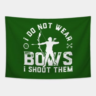 Archery bow arrow target Tapestry