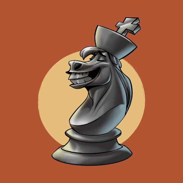 Black chess king by Denewer Store